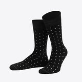 Von Jungfeld Herrensocken "Dots" Punktemuster