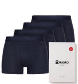 Asaka Boxershorts Bambus navy