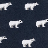 Lustige Herrensocken Muster Eisbären