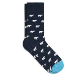 Lustige Herrensocken Muster Eisbären