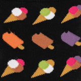 Lustige Damensocken Muster Eis