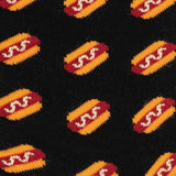 Lustige Herrensocken Muster Hotdogs