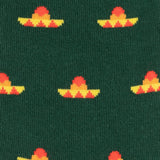 Lustige Herrensocken Muster Sombreros