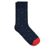 Herrensocken Muster Sterne