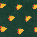 Lustige Herrensocken Muster Tacos