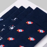 Herrensocken lustige Muster
