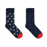 2er-Set Motivsocken Herren