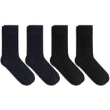 Sockenset Navy & Schwarz
