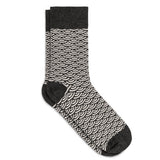 Socken japanisches Muster schwarz