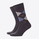 Burlington Herrensocken Everyday 2 Pack grau