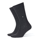 Burlington Herrensocken Everyday 2 Pack einfarbig anthrazit