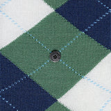 Burlington Herren Socken Manchester Rautendesign grün