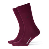 Burlington men's socks Mix Simon brown &amp; bordeaux red