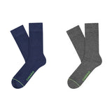 CHEERIO* 4er-Set Baumwollsocken blau & grau