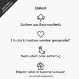 Grafik Vorteile Bale Socken