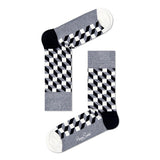Happy Socks Box women's socks abstract pattern black &amp; white