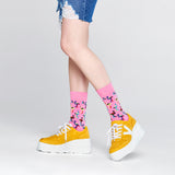Happy Socks bunte Damensocken Flamingos