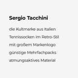 3er-Pack navy Sneakersocken Sergio Tacchini