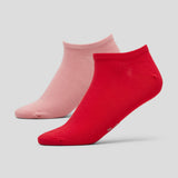 s.Oliver set of 2 sneaker socks Silky Touch women cellulose fiber pink &amp; pink