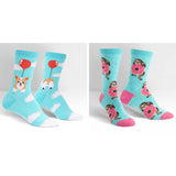 Sock It to Me Motivsocken Damen 2er Set Fluffiness Kit
