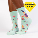 Sock It to Me Motivsocken Damen 2er Set Let it Glow