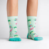 Sock It to Me motif socks women set of 2 Summer Time