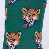 Sock It to Me motif socks men's set of 2 Evergreen Socks
