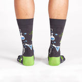 Sock It to Me motif socks men's set of 2 Geek Feelings