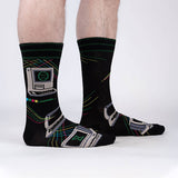 Sock It to Me motif socks men's set of 2 Geek Feelings