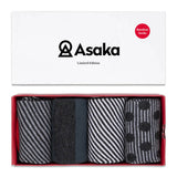 Asaka Bambussocken gestreift