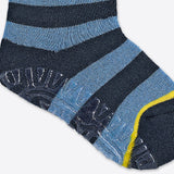 Sterntaler Fliesen Flitzer SOFT Babysocken dunkelblau gestreift Jungs