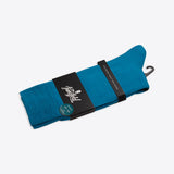 Von Jungfeld Businesssocke Bermuda aus Baumwolle blau