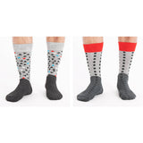 Yoshino Herrensocken Bambus gemustert