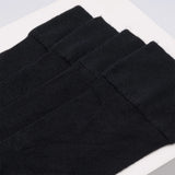 Asaka Set 4 Socken & Unterhemden Bambus schwarz