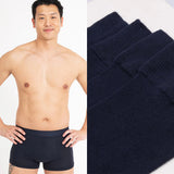 Asaka Set 4 Boxer & Socken Bambus Navy