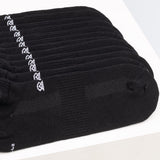 Schwarze Sneakersocken aus Bambus