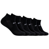 Schwarze Sneakersocken aus Bambus